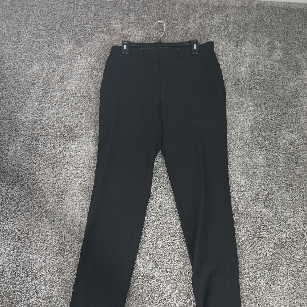 Kenneth Cole Black Dress Pants Classic Style